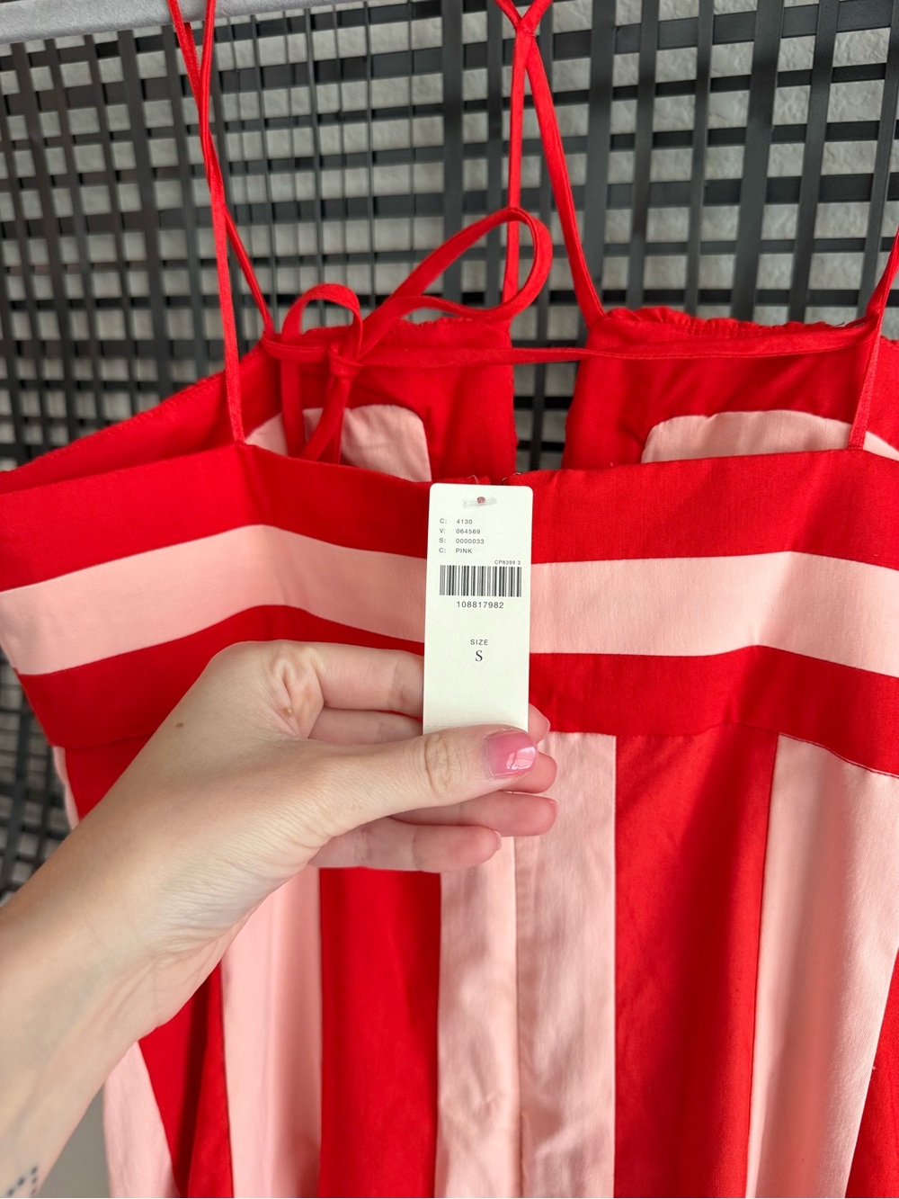 Anthropologie Maeve Halter Colorblock Midi Dress - Picture 7 of 7